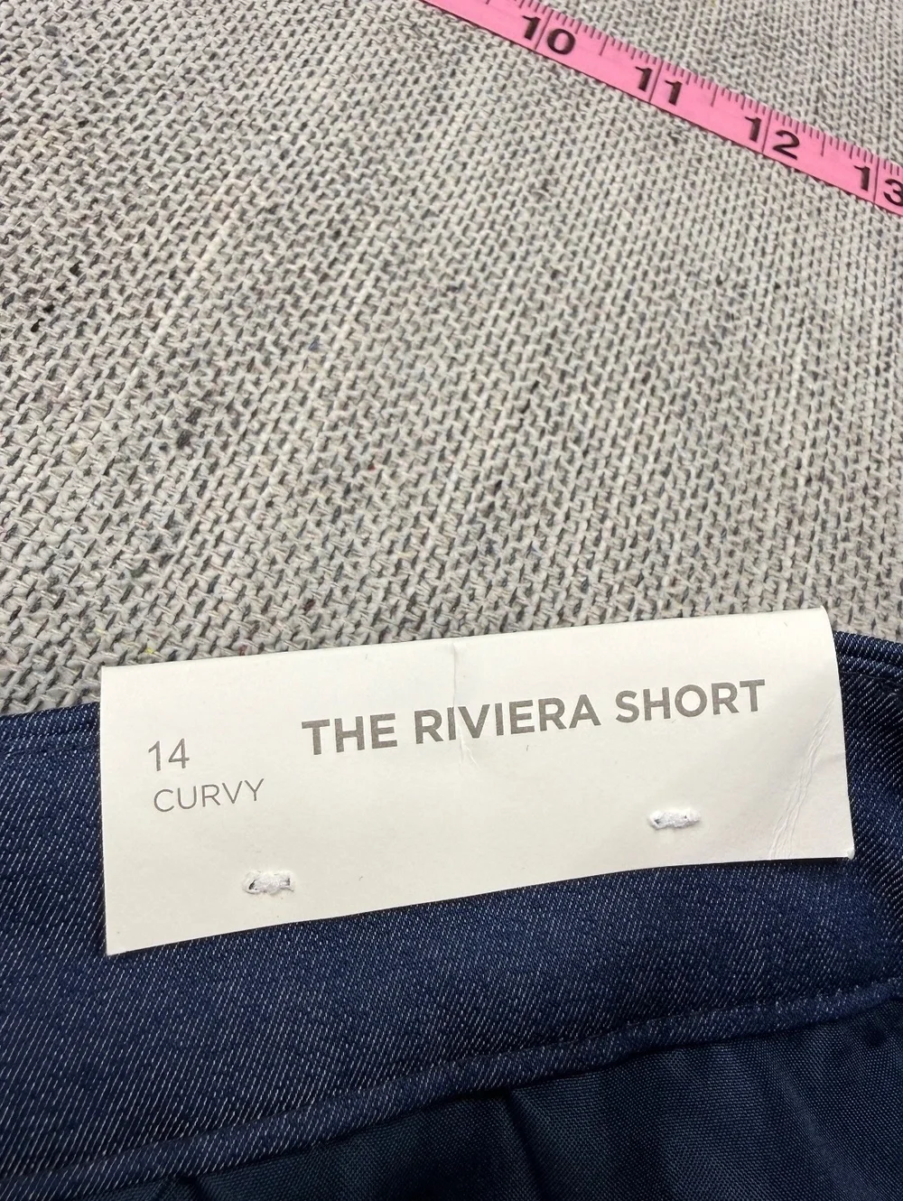 LOFT The Riviera Short Women 14 Curvy Blue